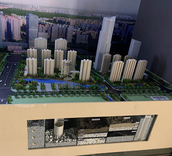 乐安县建筑模型